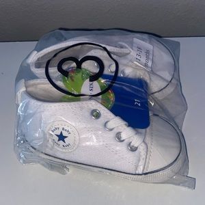 Infant Baby Boys Girls Sneaker Faux Leather Soft Sole Anti-Slip Newborn Toddler